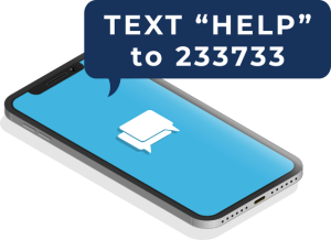 Phone Text for help