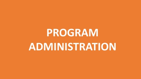 Program Administration